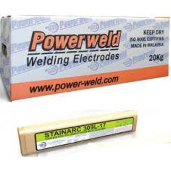 POWERWELD STAINLESS STEEL WELDING ELECTRODE E309L-17